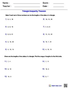 homework 12-13 triangle inequality theorem