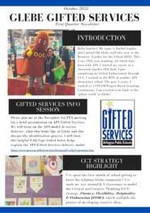 Q1 Gifted Newsletter