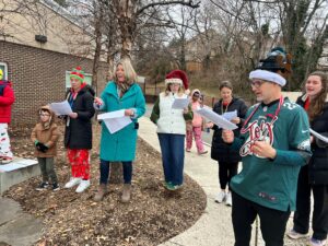 Annual staff singalong on the last day of school in 2024