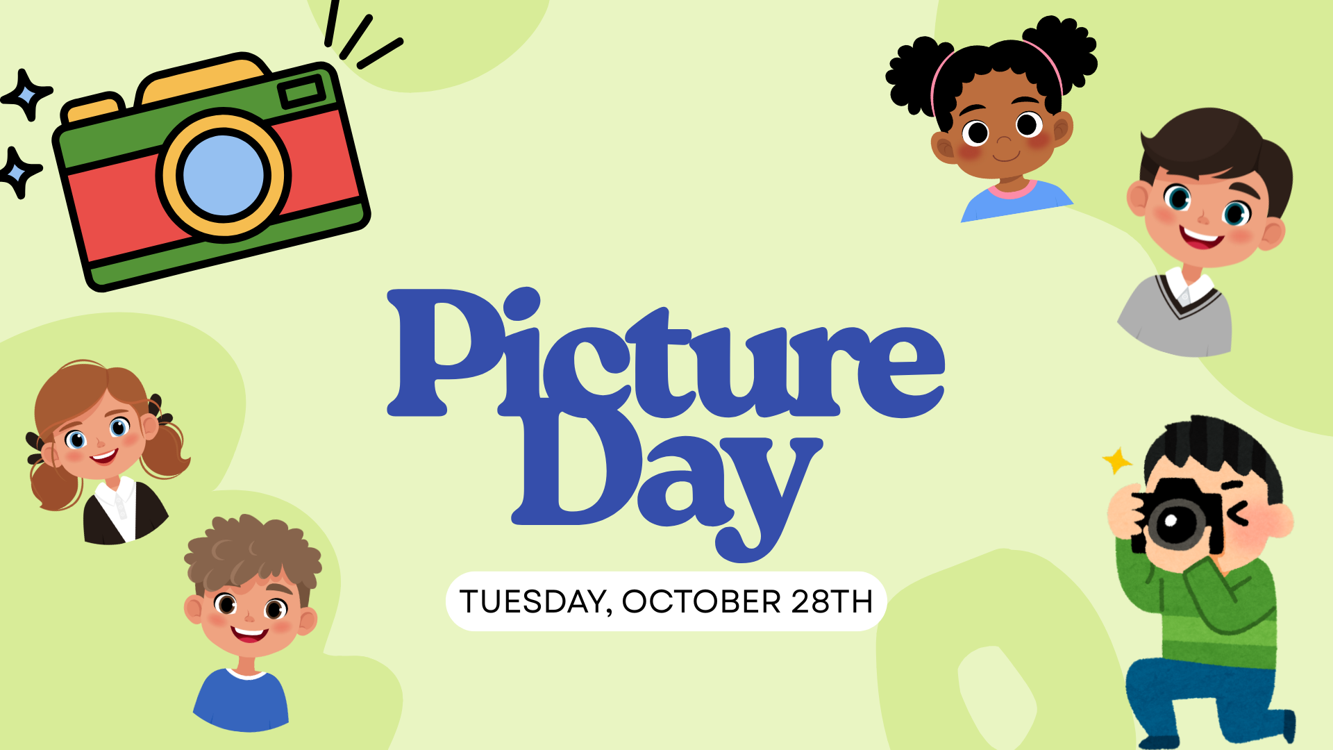 Glebe Picture Day on October 28th